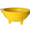 ALFI brand 63" Acrylic Free Standing Circle Bathtub, Yellow, FireHotTub-YE