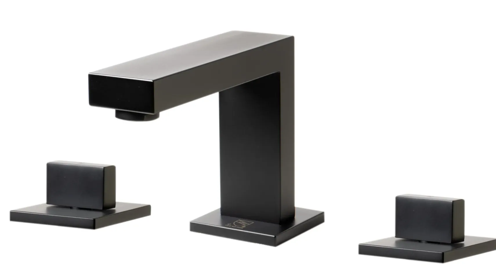 ALFI brand 1.2 GPM Knob Straight Spout Bathroom Faucet, Modern, Black Matte, AB1322-BM