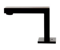ALFI brand 1.2 GPM Knob Straight Spout Bathroom Faucet, Modern, Black Matte, AB1322-BM