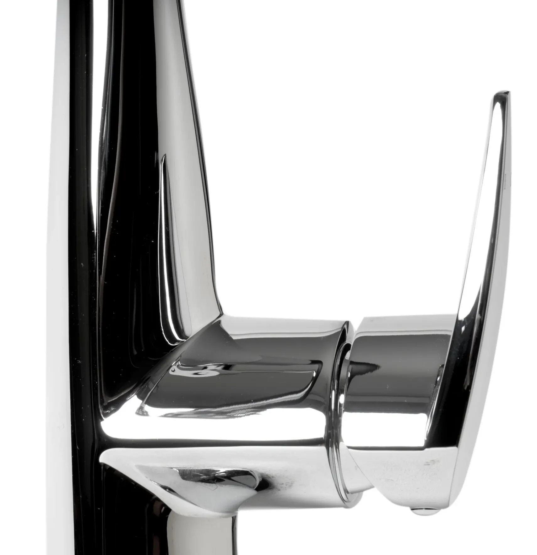 ALFI brand 1.8 GPM Lever Gooseneck Spout Touch Kitchen Faucet, Modern, Gray, Polished Chrome, ABKF3001-PC