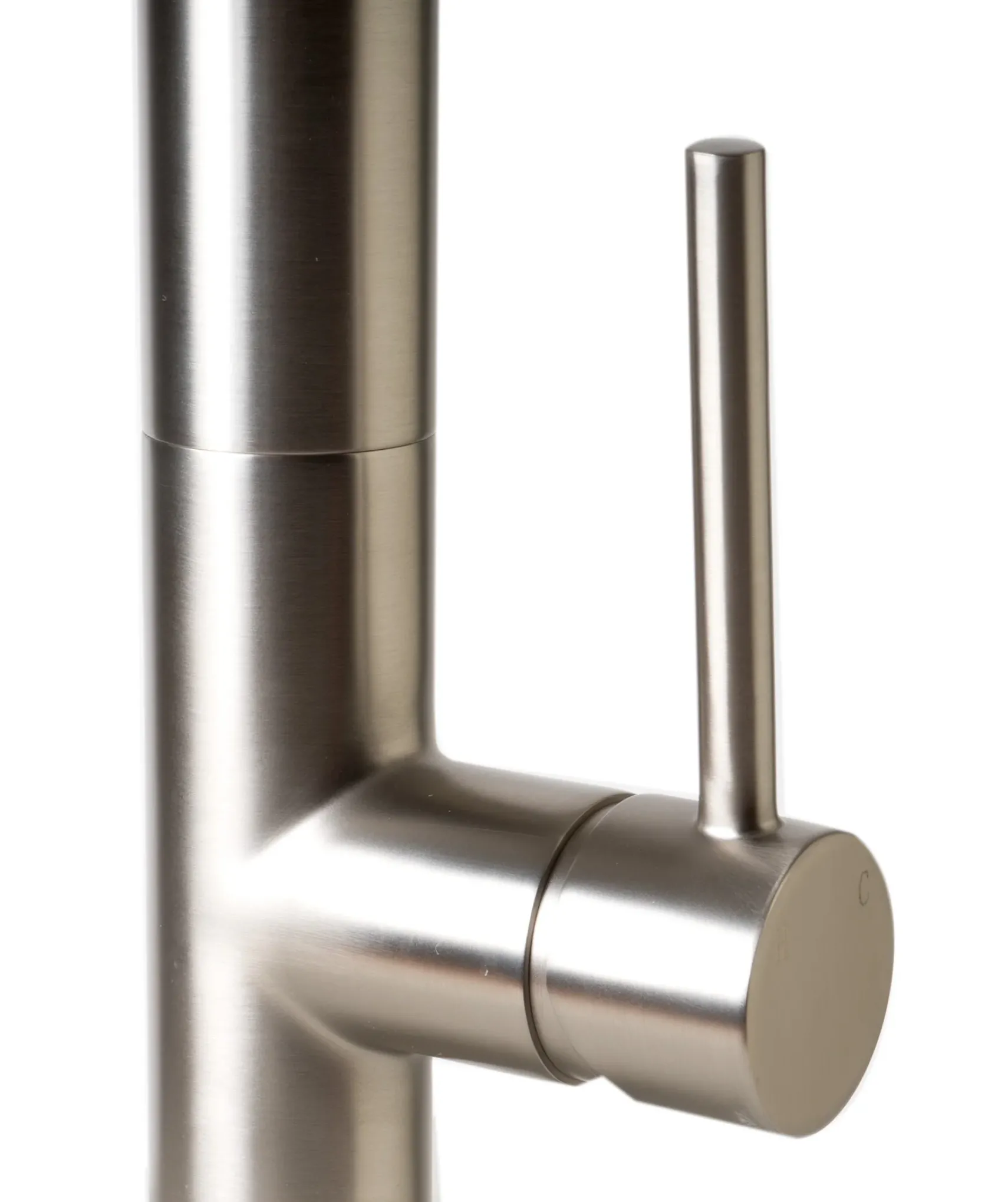 ALFI brand 1.8 GPM Lever Gooseneck Spout Touch Kitchen Faucet, Modern, Gray, Brushed Nickel, ABKF3732-BN