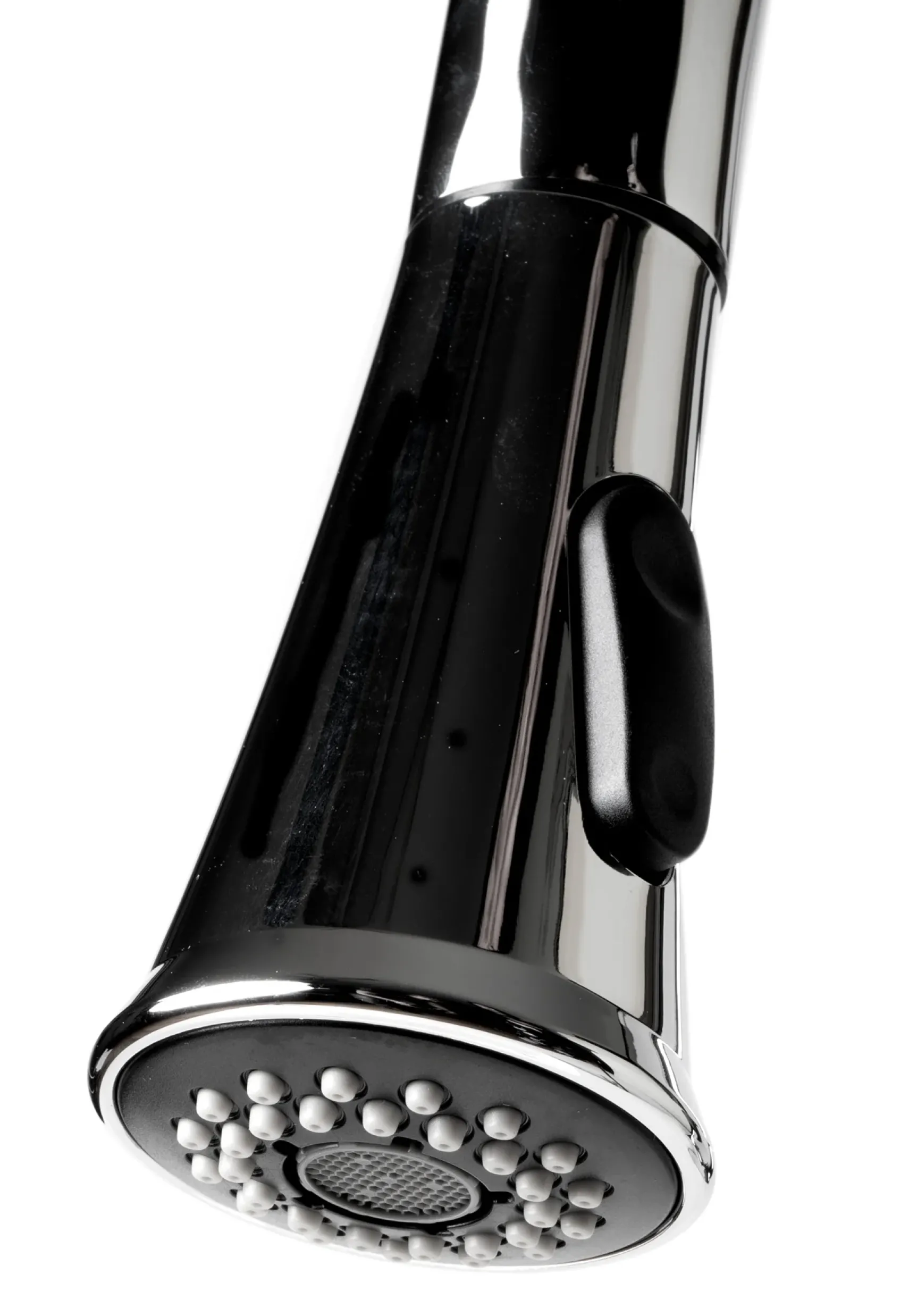 ALFI brand 1.8 GPM Lever Gooseneck Spout Touch Kitchen Faucet, Modern, Gray, Pull Down, Polished Chrome, ABKF3889-PC