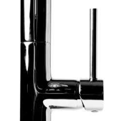 ALFI brand 1.8 GPM Lever Gooseneck Spout Touch Kitchen Faucet, Modern, Gray, Polished Chrome, ABKF3732-PC