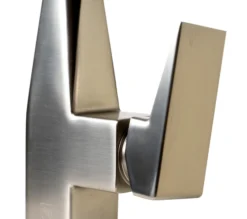 ALFI brand 1.8 GPM Lever Gooseneck Spout Touch Kitchen Faucet, Modern, Gray, Brushed Nickel, ABKF3023-BN