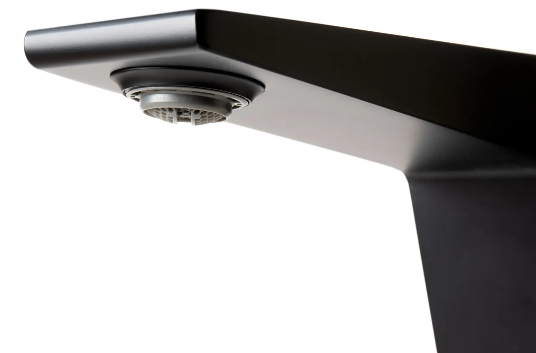 ALFI brand 1.2 GPM Lever Straight Spout Bathroom Faucet, Modern, Black Matte, AB1475-BM
