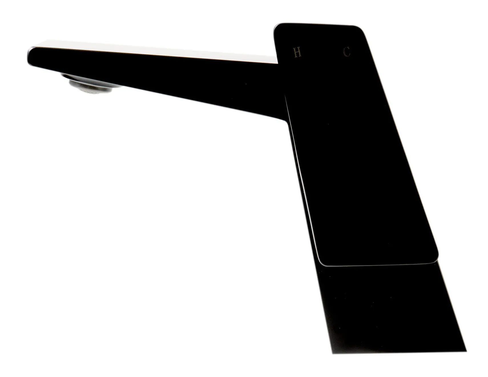 ALFI brand 1.2 GPM Lever Straight Spout Bathroom Faucet, Modern, Black Matte, AB1470-BM