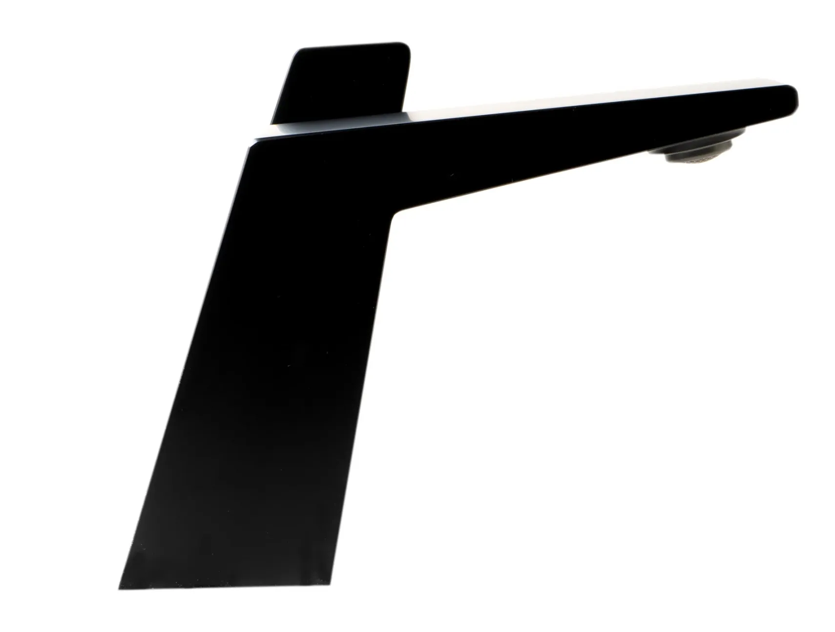 ALFI brand 1.2 GPM Lever Straight Spout Bathroom Faucet, Modern, Black Matte, AB1470-BM