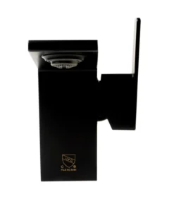 ALFI brand 1.2 GPM Lever Straight Spout Bathroom Faucet, Modern, Black Matte, AB1470-BM