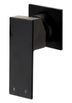 ALFI brand 1.2 GPM Lever Straight Spout Bathroom Faucet, Modern, Black Matte, AB1468-BM