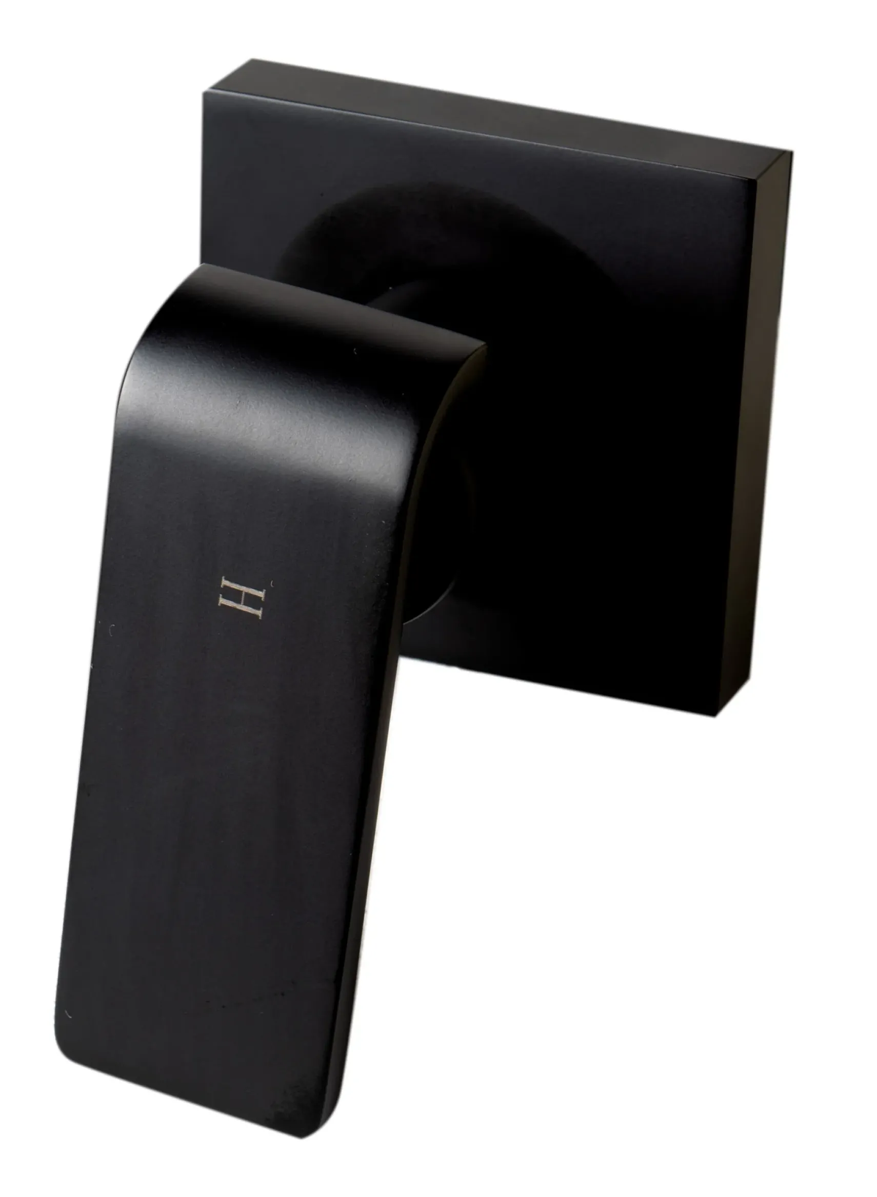 ALFI brand 1.2 GPM Lever Waterfall Spout Bathroom Faucet, Modern, Black Matte, AB1796-BM