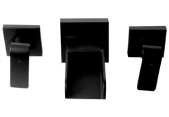 ALFI brand 1.2 GPM Lever Waterfall Spout Bathroom Faucet, Modern, Black Matte, AB1796-BM