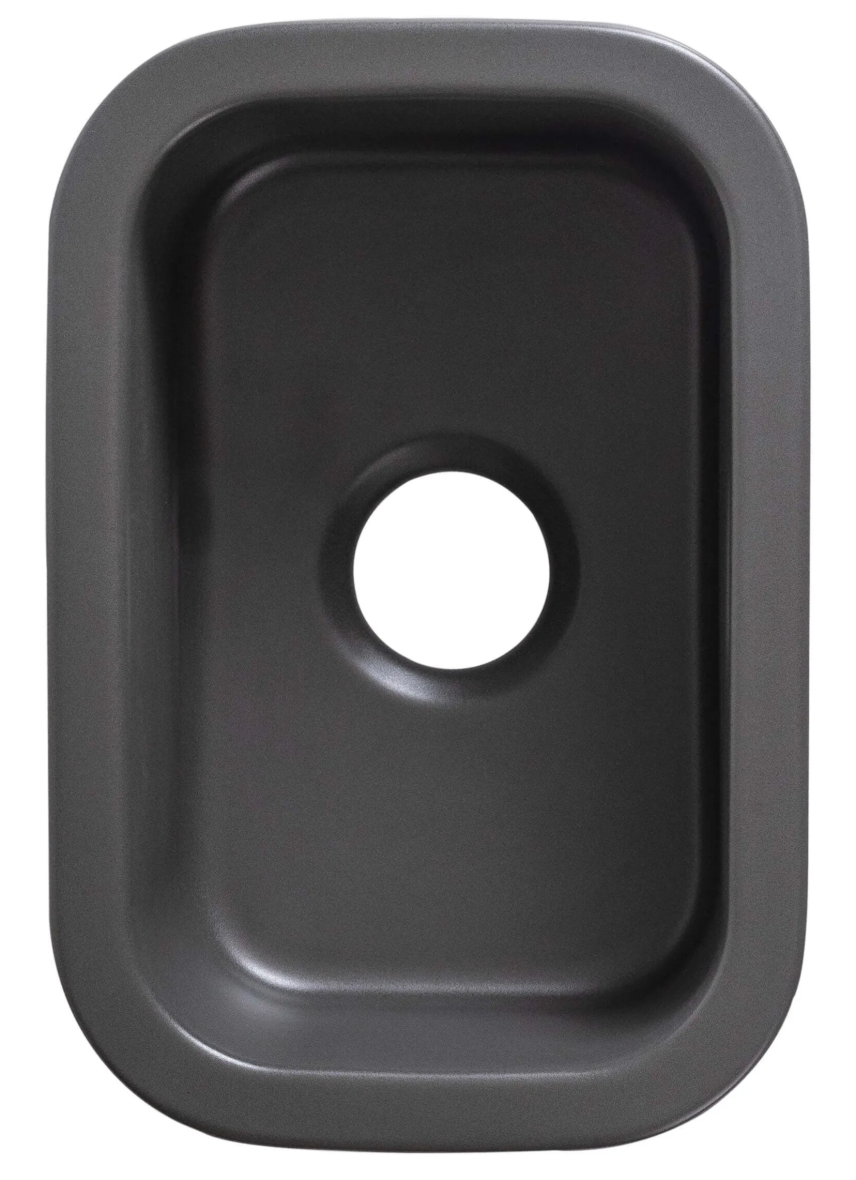 ALFI brand 19" Rectangle Fireclay Bar/Prep Sink, Gray Matte, ABF1319UD-GM