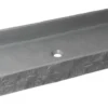 ALFI brand 39.6" x 15.6" Rectangle Above Mount or Semi Recessed Concrete Bathroom Sink, Gray Matte, No Faucet Hole, ABCO39TR