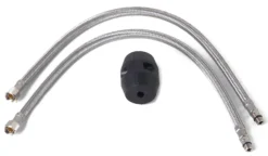 ALFI brand AB2039 Solid Stainless Steel Commercial Spring Kitchen Faucet