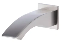 ALFI brand, AB3301-BN Brushed Nickel Wallmounted Tub Filler Bathroom Spout