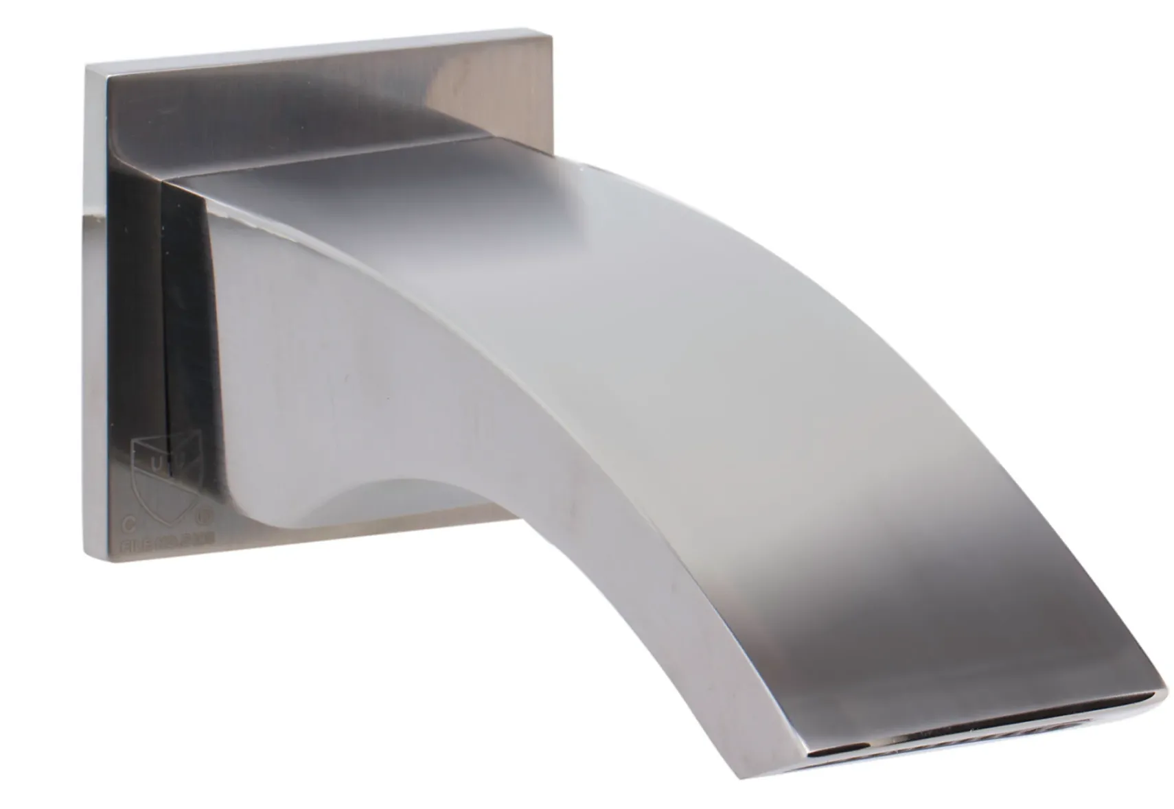 ALFI brand, AB3301-BN Brushed Nickel Wallmounted Tub Filler Bathroom Spout