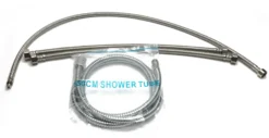 ALFI brand AB2503-BN Brushed Nickel Deck Mounted Tub Filler with Hand Held Showerhead