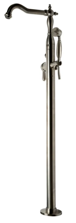 ALFI brand AB2553-BN Brushed Nickel Free Standing Floor Mounted Bath Tub Filler