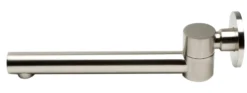 ALFI brand AB6601-BN Brushed Nickel Round Foldable Tub Spout
