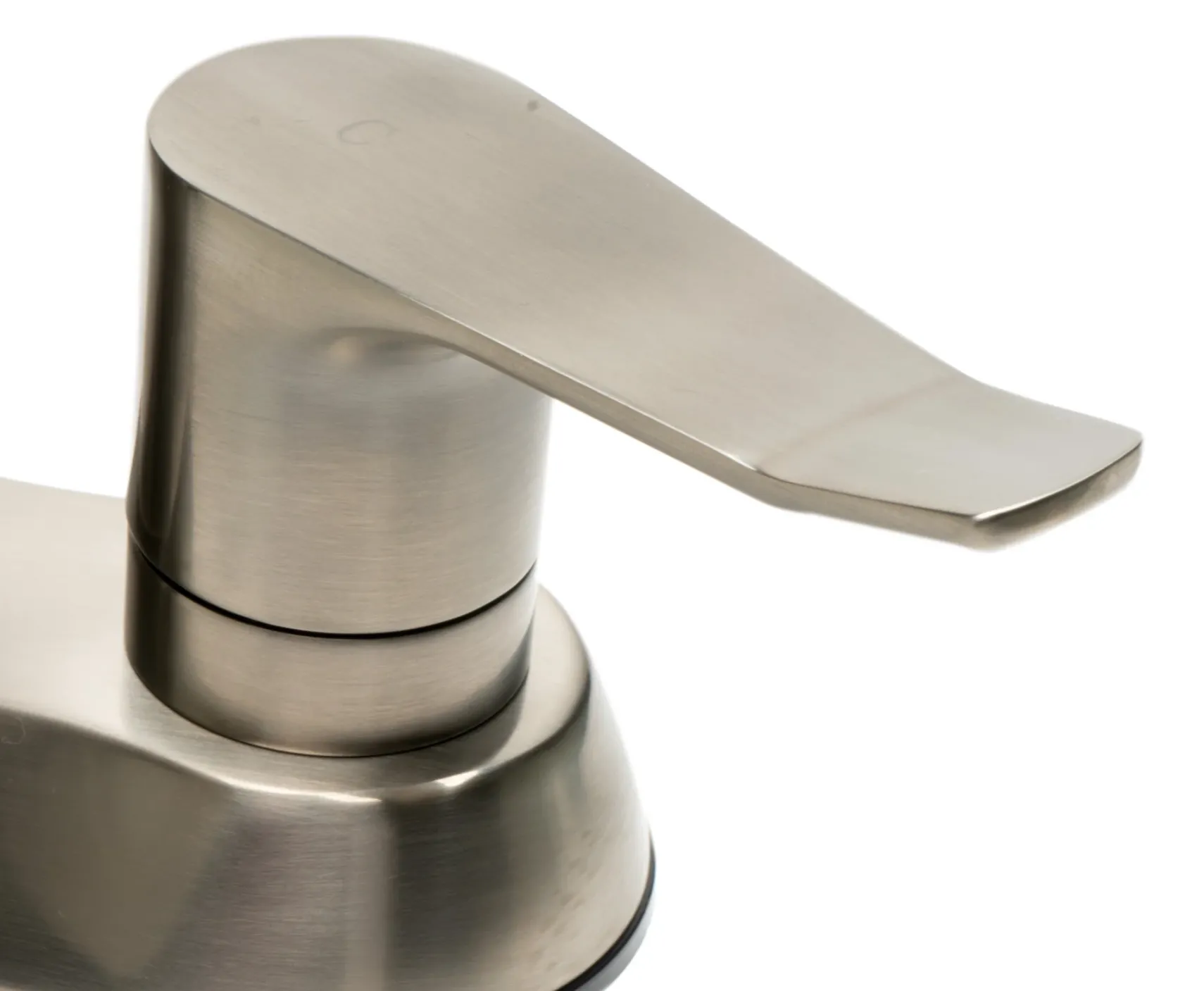 ALFI brand AB1493-BN Brushed Nickel Two-Handle 4'' Centerset Bathroom Faucet