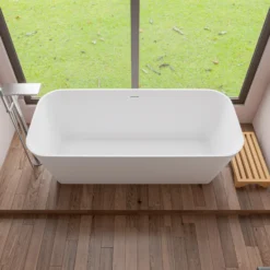 ALFI brand AB2875-BN Brushed Nickel Free Standing Floor Mounted Bath Tub Filler