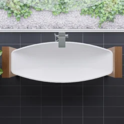 ALFI brand AB2875-PC Polished Chrome Free Standing Floor Mounted Bath Tub Filler