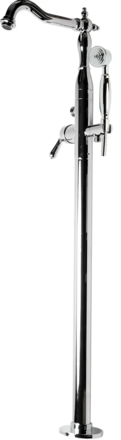 ALFI brand AB2553-PC Polished Chrome Free Standing Floor Mounted Bath Tub Filler