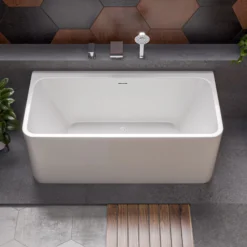ALFI brand AB2879-PC Polished Chrome Deck Mounted Tub Filler with Hand Held Showerhead
