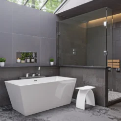 ALFI brand, AB2464-PC Polished Chrome Tub Filler & Shower Head