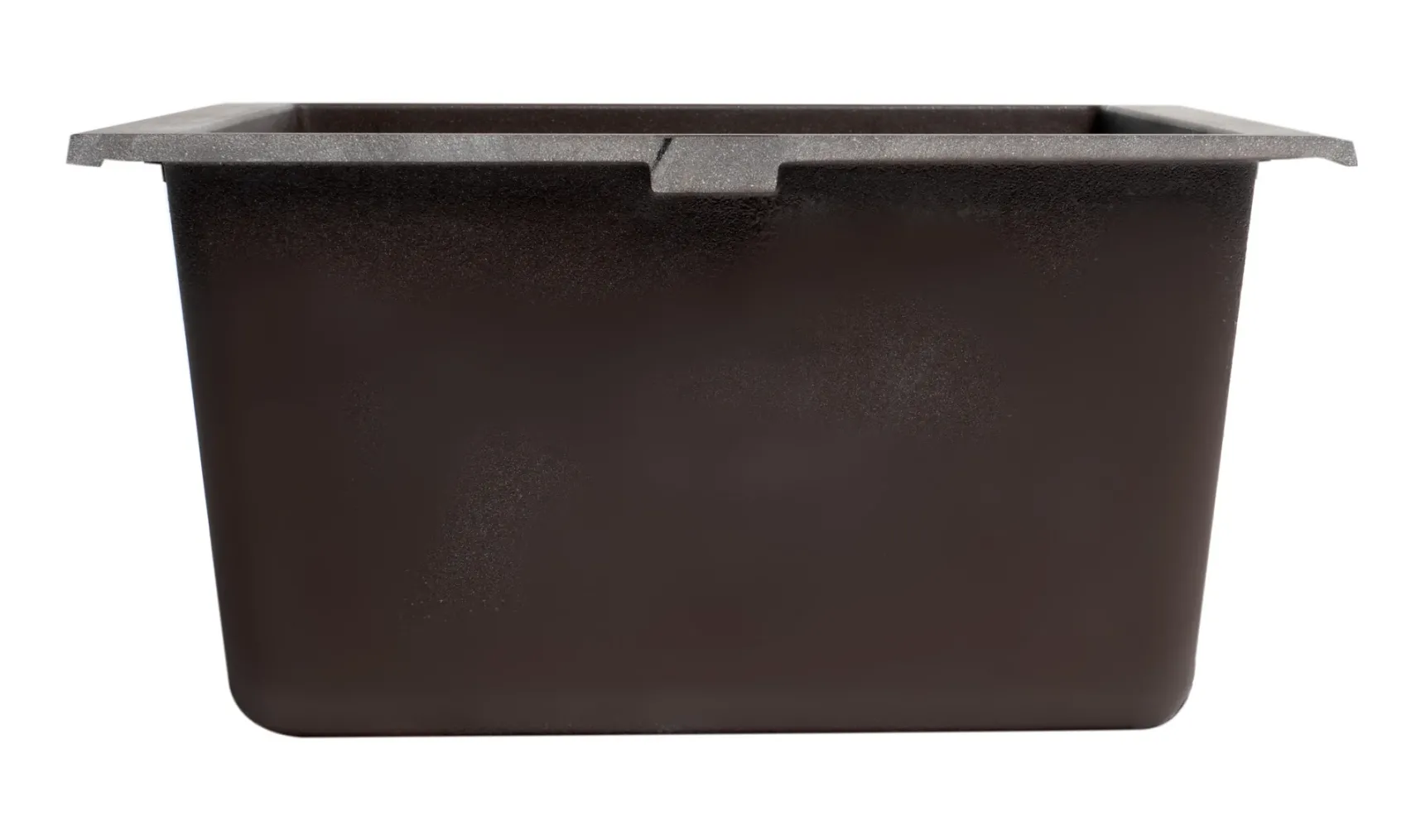 ALFI brand AB1720UM-C Chocolate 17" Undermount Rectangular Granite Composite Kitchen Prep Sink