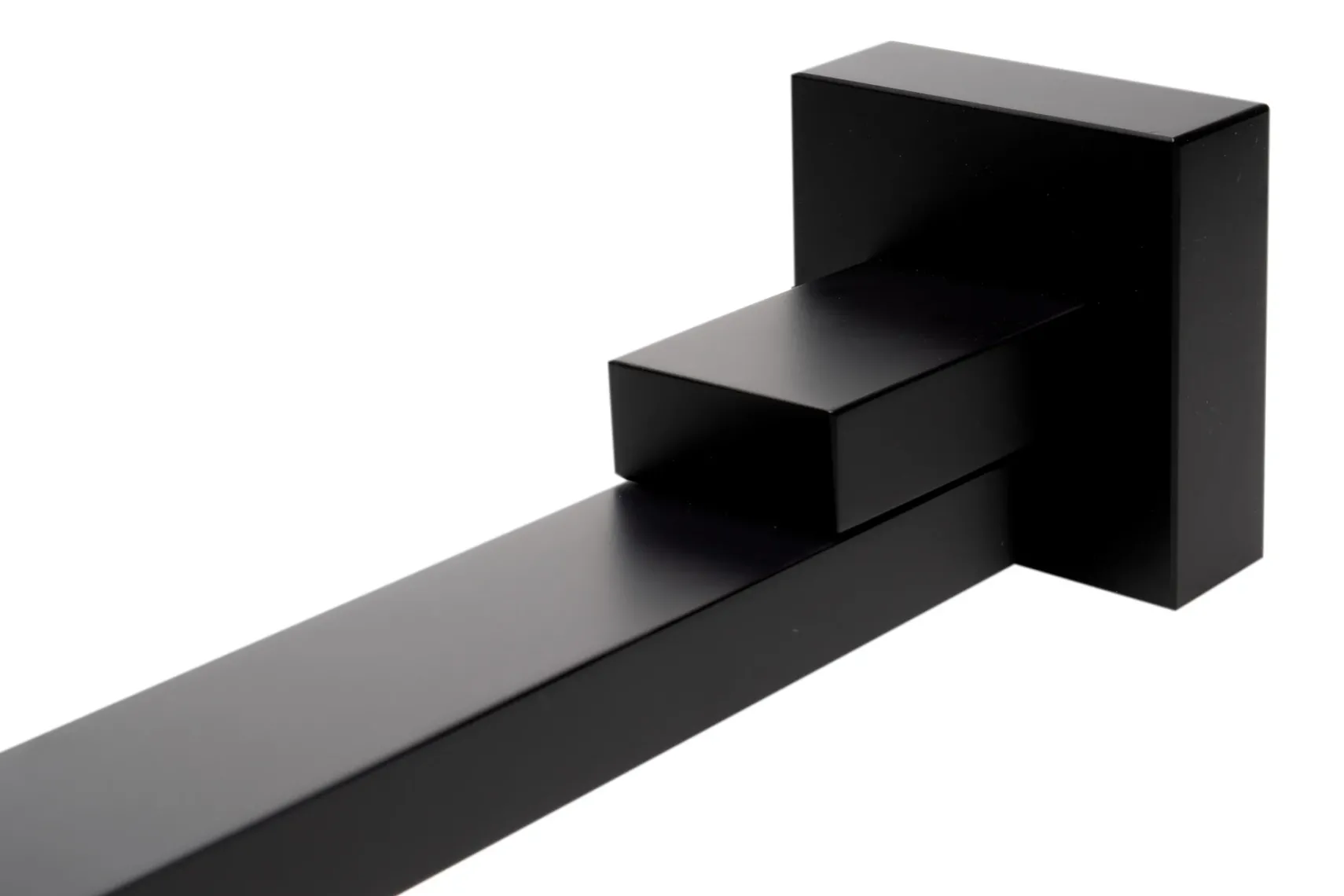 ALFI brand Brass, AB7701-BM Black Matte Square Foldable Tub Spout