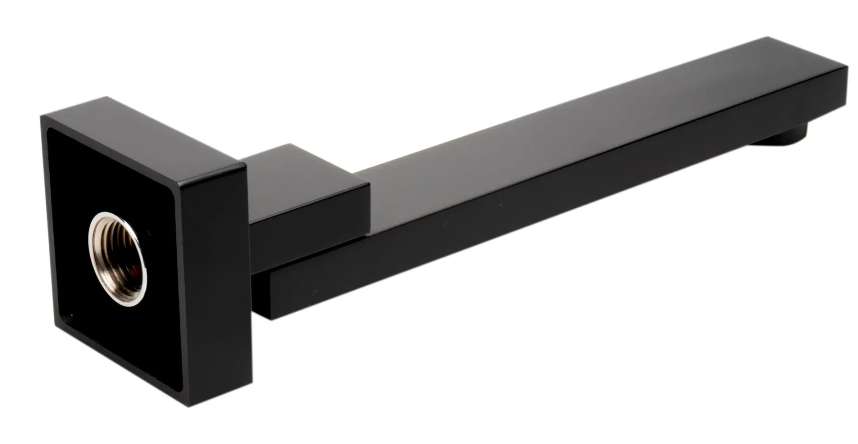 ALFI brand Brass, AB7701-BM Black Matte Square Foldable Tub Spout