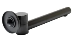 ALFI brand Brass, AB6601-BM Black Matte Round Foldable Tub Spout
