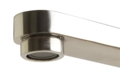 ALFI brand Brass, AB2703-BN Brushed Nickel Deck Mounted Tub Filler and Round Hand Held Shower Head