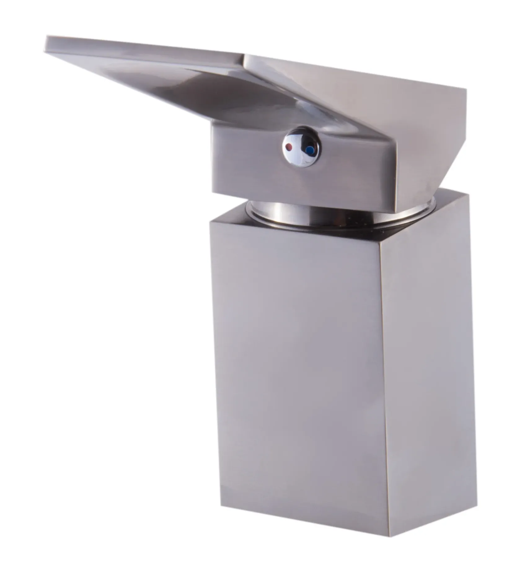 ALFI brand Brass, AB2464-BN Brushed Nickel Deck Mounted 3 Hole Tub Filler & Shower Head