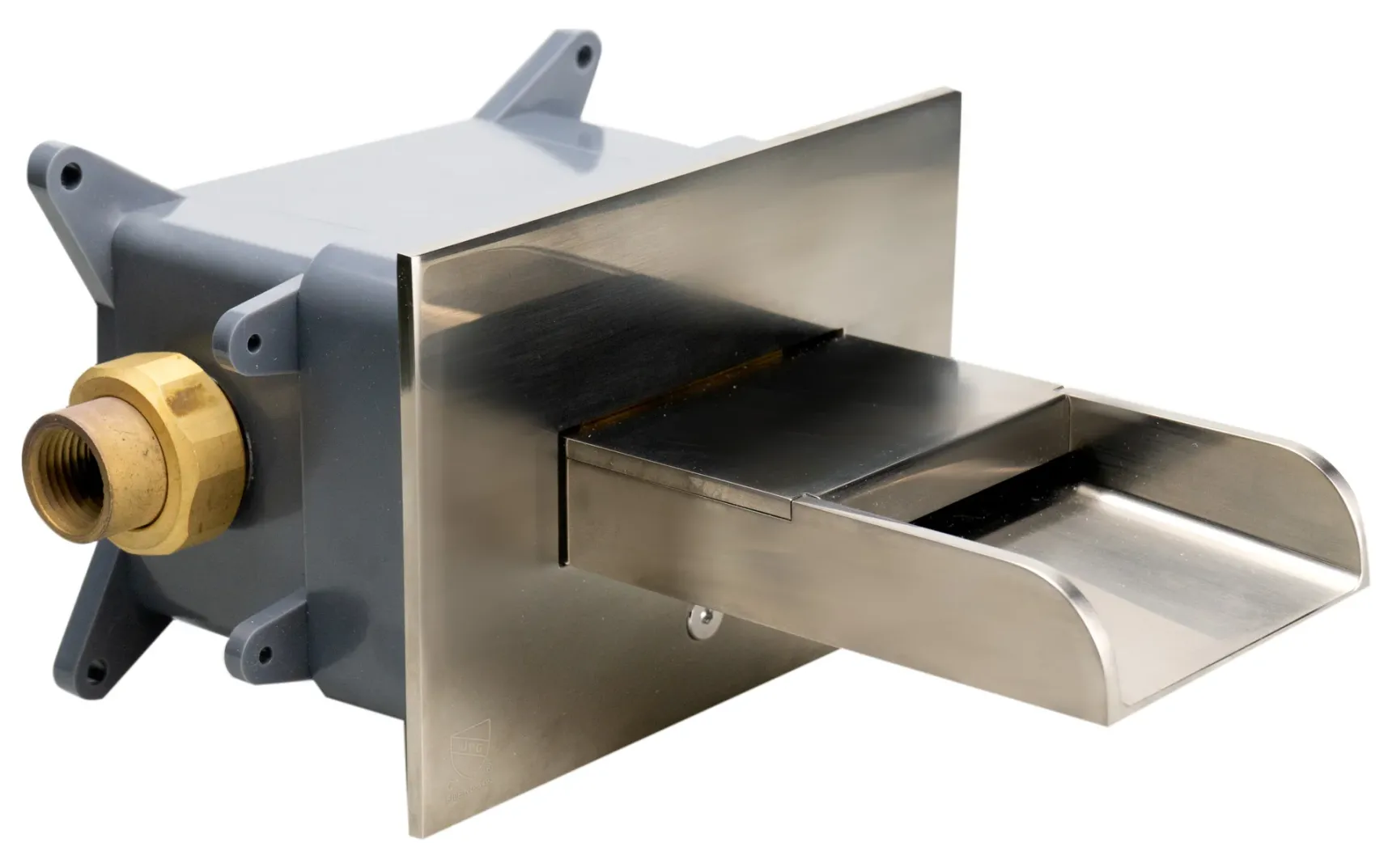 ALFI brand Brass, AB5901-BN Brushed Nickel Waterfall Tub Filler