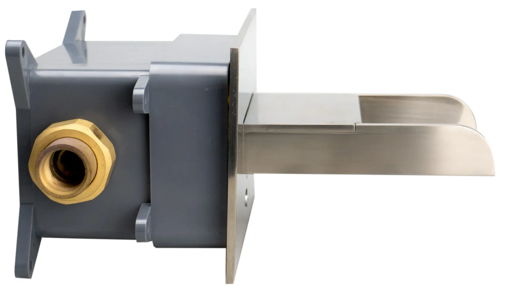 ALFI brand Brass, AB5901-BN Brushed Nickel Waterfall Tub Filler