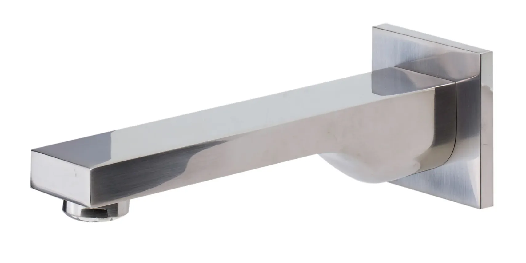 ALFI brand Brass, AB9201-BN Brushed Nickel Wallmounted Tub Filler Bathroom Spout