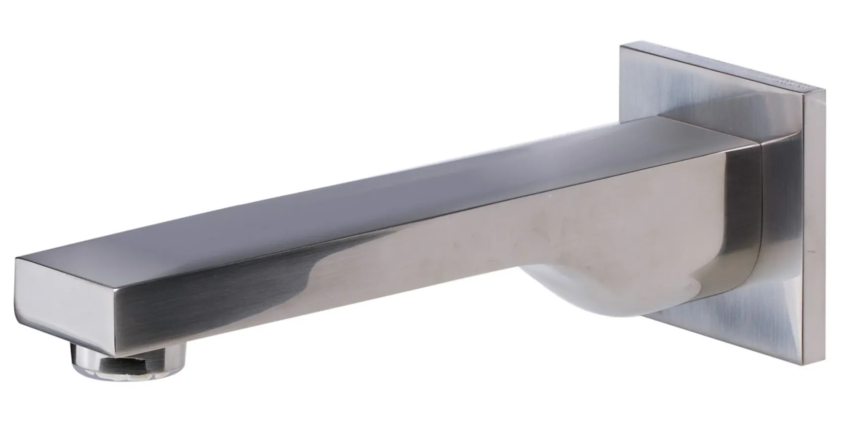 ALFI brand Brass, AB9201-BN Brushed Nickel Wallmounted Tub Filler Bathroom Spout