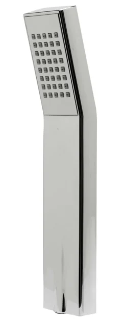ALFI brand Brass, AB2180-PC Polished Chrome Single Lever Floor Mounted Tub Filler Mixer w Hand Held Shower Head