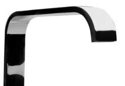 ALFI brand Brass, AB2180-PC Polished Chrome Single Lever Floor Mounted Tub Filler Mixer w Hand Held Shower Head