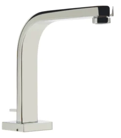 ALFI brand Brass, AB2703-PC Polished Chrome Deck Mounted Tub Filler and Round Hand Held Shower Head