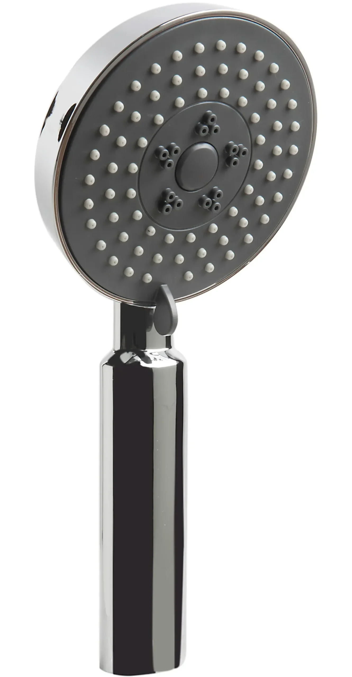 ALFI brand Brass, AB2703-PC Polished Chrome Deck Mounted Tub Filler and Round Hand Held Shower Head