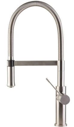 ALFI Brushed Gooseneck Single Hole Faucet, AB2015