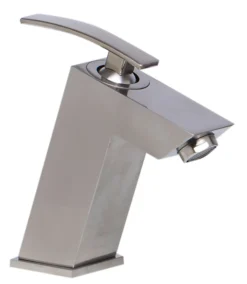 ALFI Brushed Nickel Single Lever Bathroom Faucet, AB1628-BN