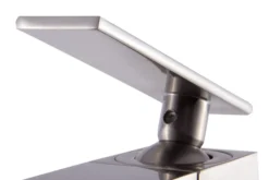 ALFI Brushed Nickel Single Hole Tall Waterfall Bathroom Faucet, AB1597-BN