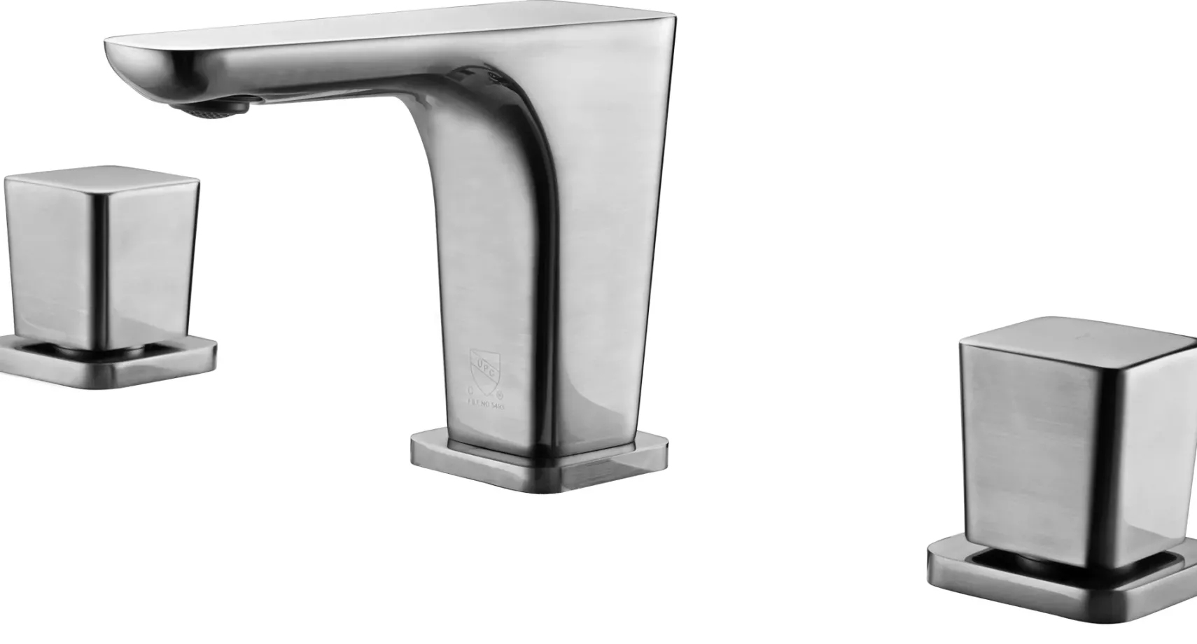 ALFI Brushed Nickel Widespread Modern Bathroom Faucet, AB1782-BN