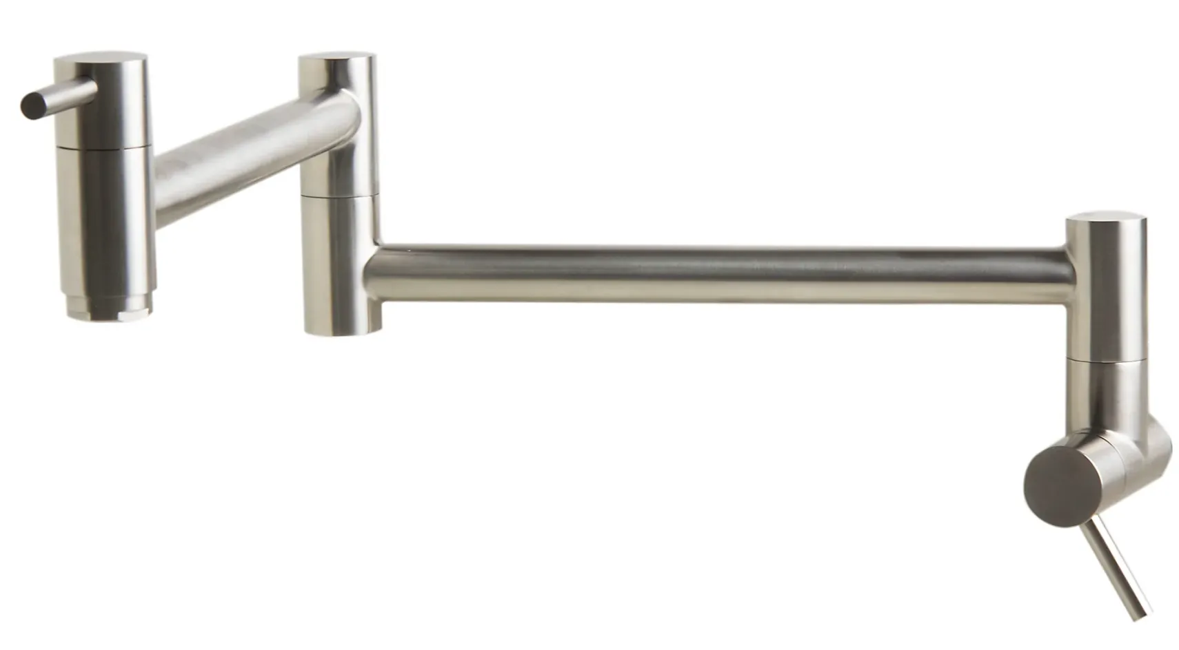 ALFI Brushed Stainless Steel Retractable Pot Filler Faucet, AB5019-BSS