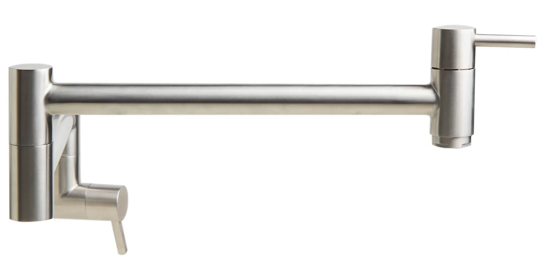 ALFI Brushed Stainless Steel Retractable Pot Filler Faucet, AB5019-BSS
