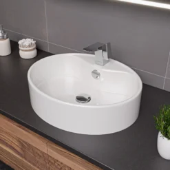 ALFI Polished Chrome Modern Single Hole Bathroom Faucet, AB1470-PC